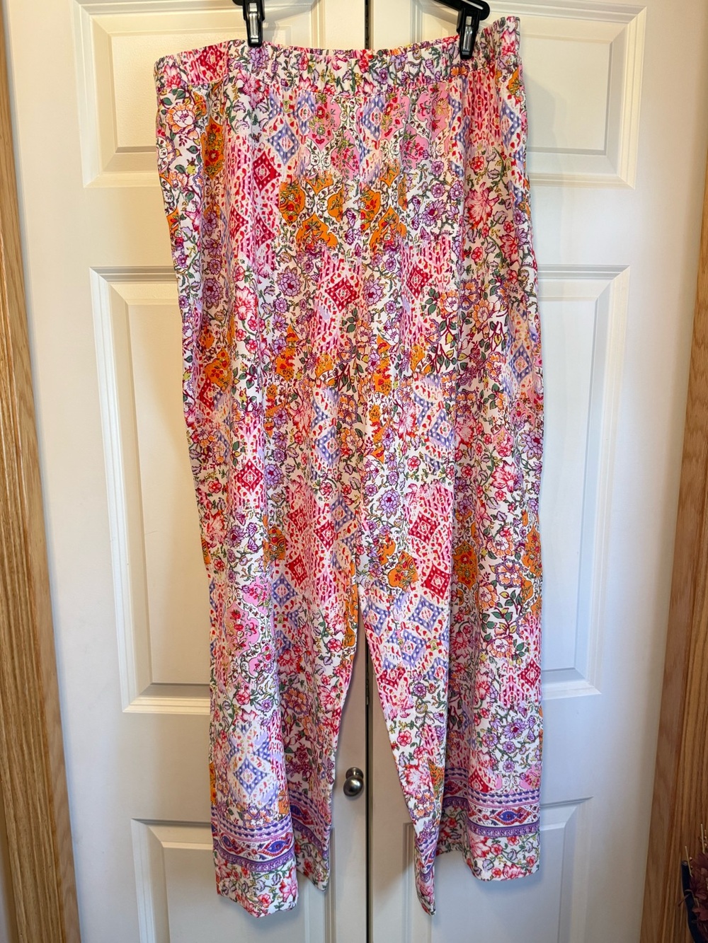 Floral Print Wide-Leg Pants from Floral & Ivy